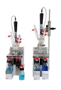 Small-scale lab glass reactors_Fully automated glass, Reactors for synthesis in parallel