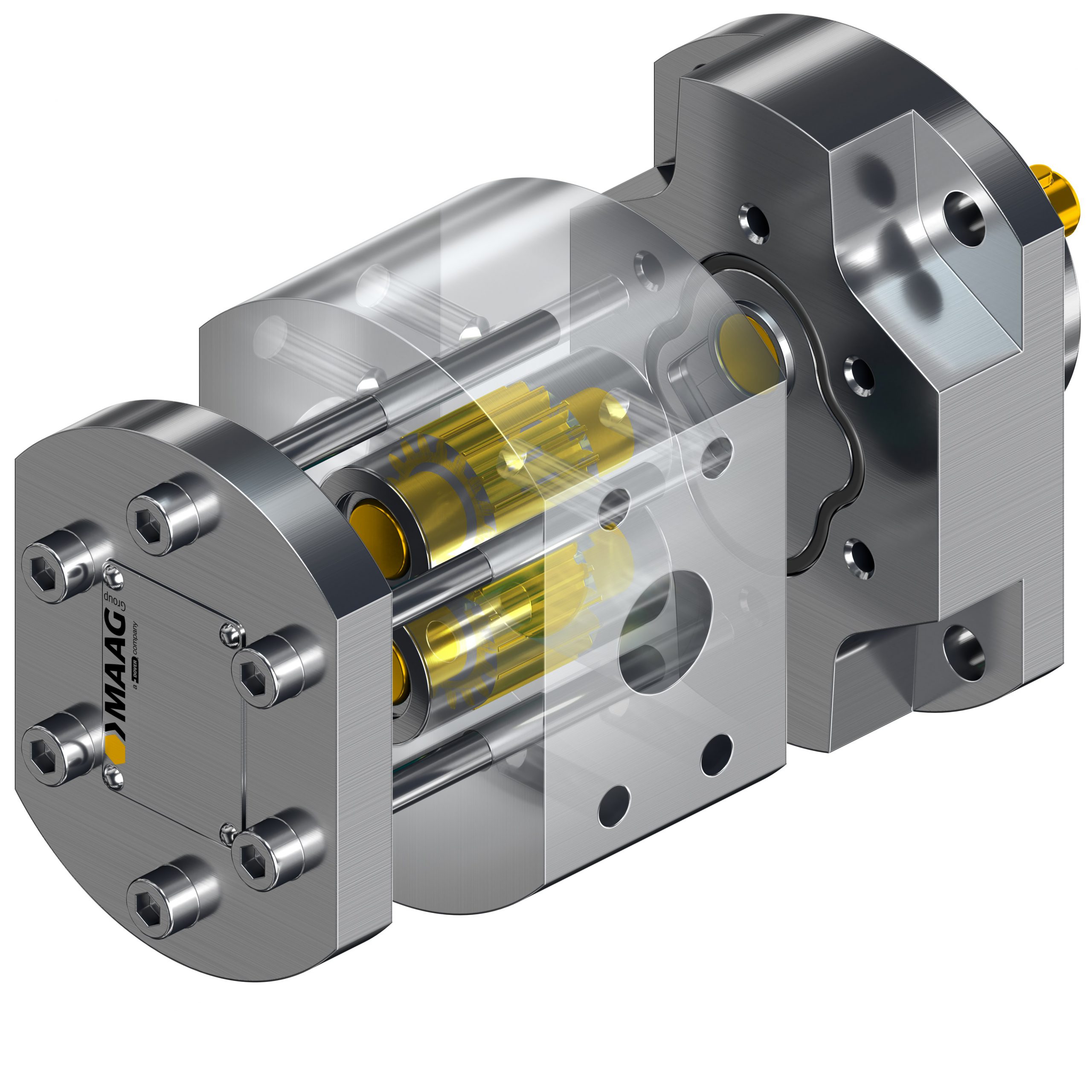 MAAG industrial gear pumps for pulseless flow type FQ