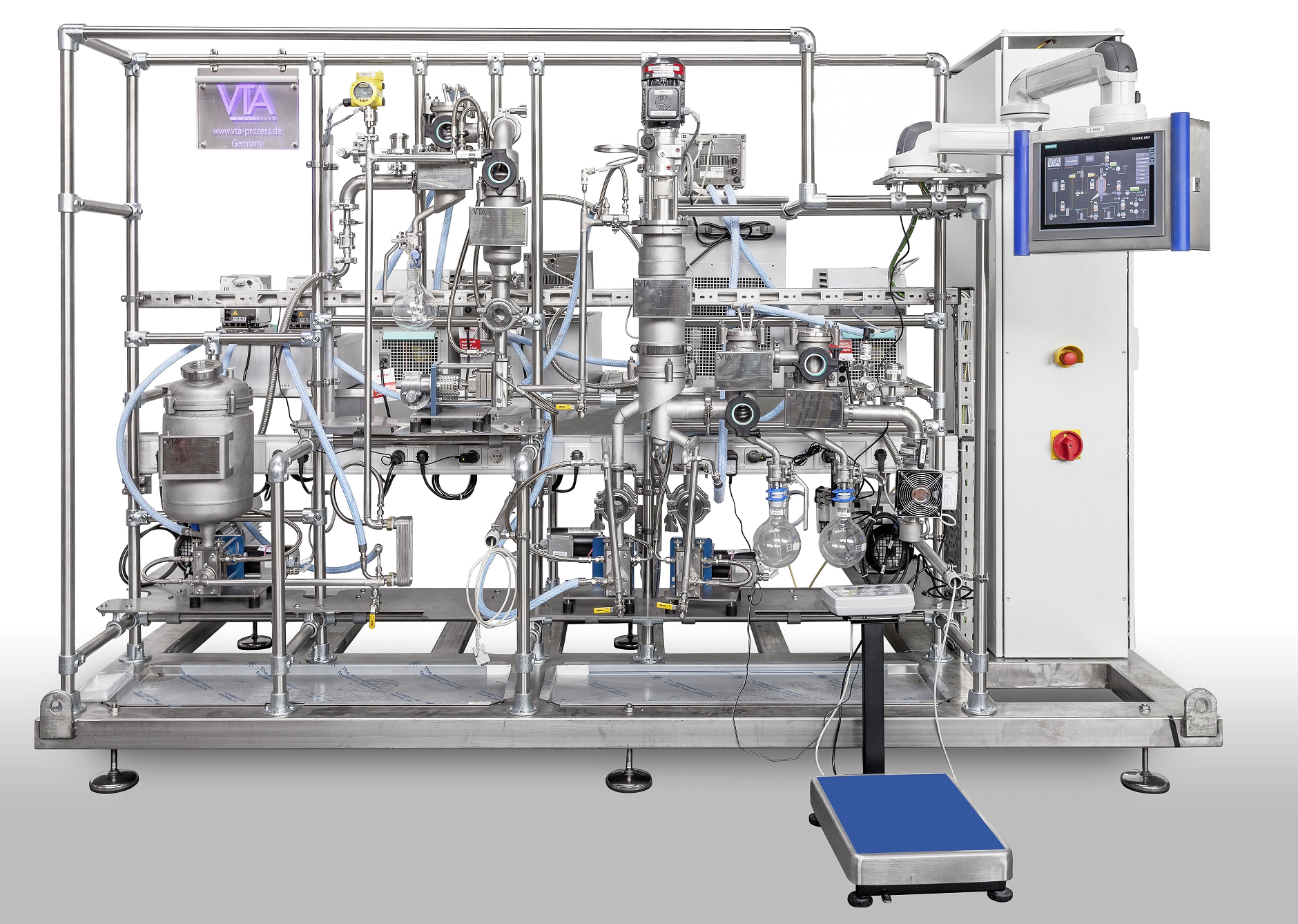 VTA Short Path Evaporators pilot scale